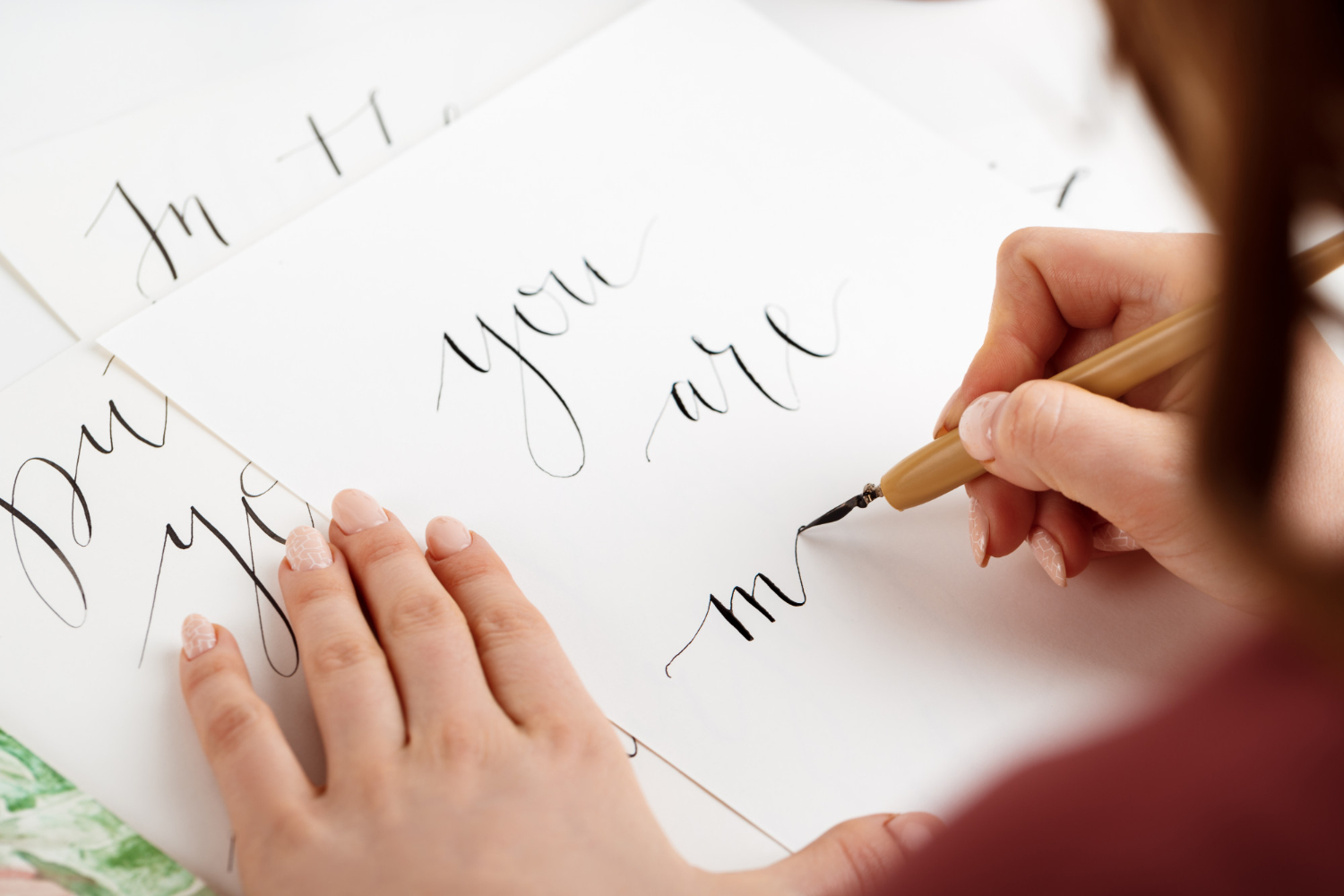 Beautiful Writing Begins Here